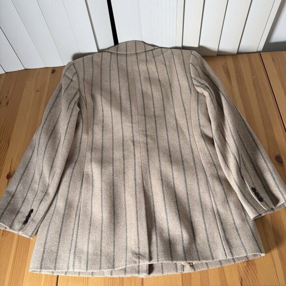 Madewell Bedford Oversized Blazer Wool Blend Striped Academia Twee Preppy 8 - Picture 10 of 10